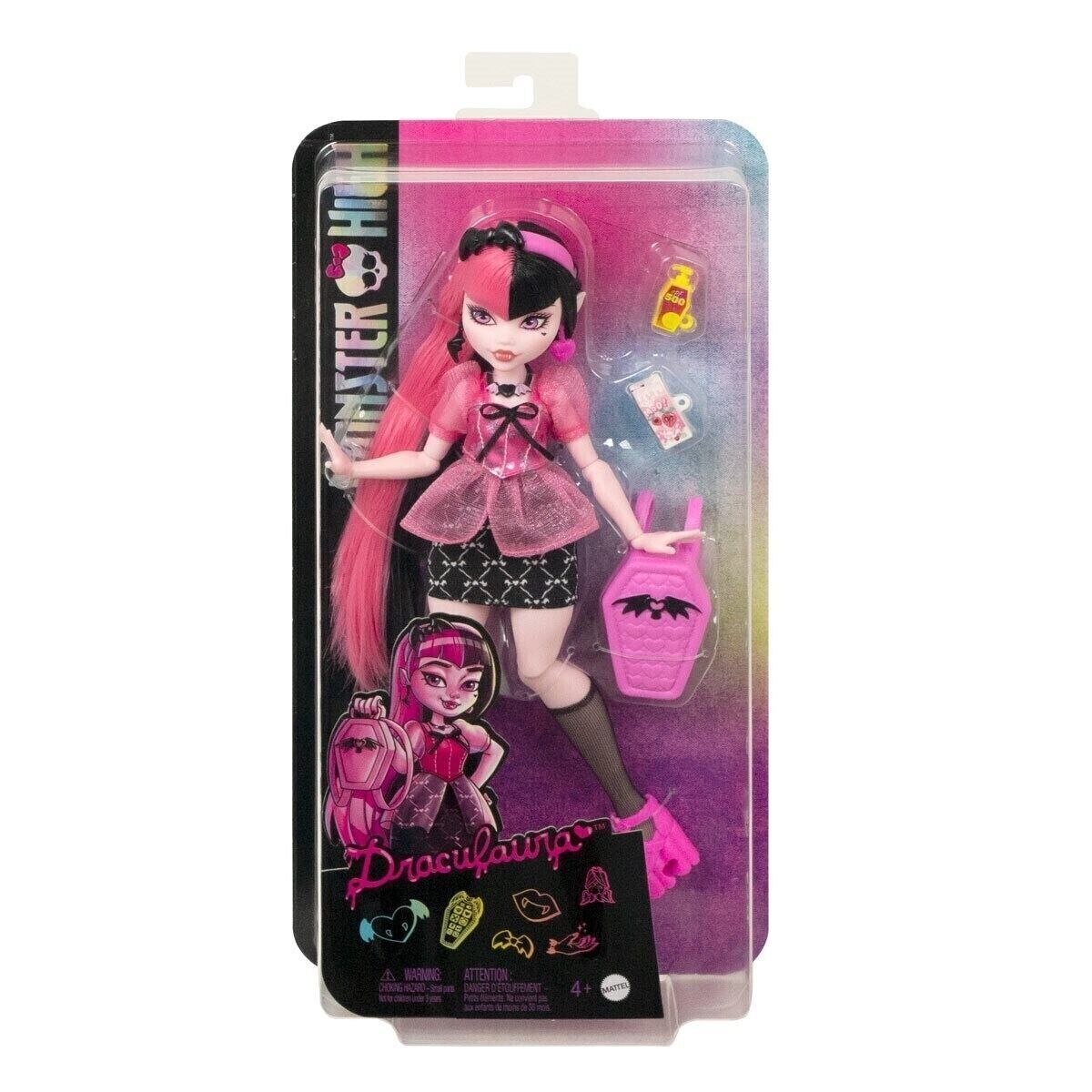 Monster High Boneca Draculaura Moda - Mattel