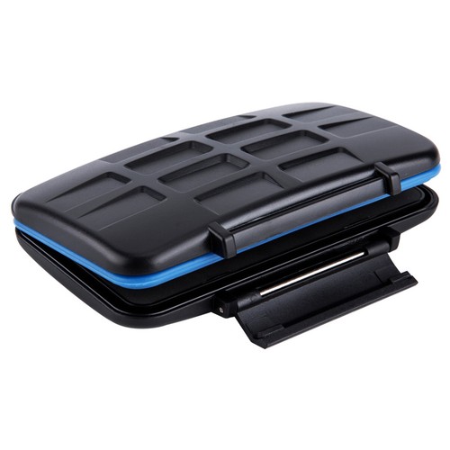 JJC Water-resistant Memory Card Case for 6SD+6MSD+2SIM+2Micro SIM+2Nano SIM Card - Picture 6 of 12