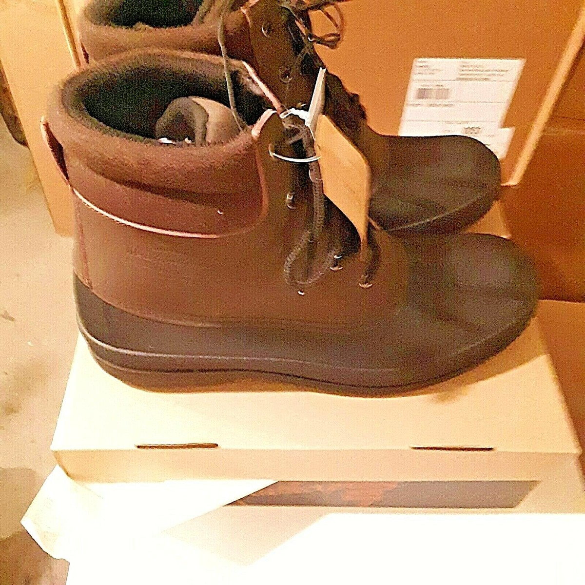 Weatherproof Mens Luke Leather Closed Toe Ankle Cold Weather Boots Totes Luke | SHOE DEPT ENCORE main image 2