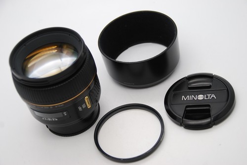 Rare N MINT Minolta AF 85mm f/1.4 G (D) Limited Lens for Sony A Mount Japan - Picture 10 of 12