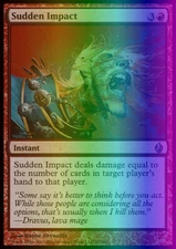 Magic the Gathering MTG Sudden Impact (25) PDS Fire & Lightning   LP FOIL