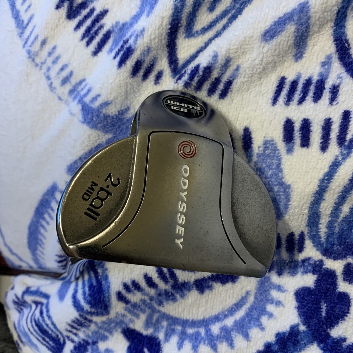 Odyssey White Ice 2 Ball Mid Putter With Ping Grip | eBay