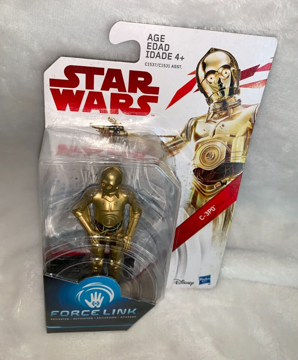 New 2017 Hasbro Disney Star Wars Force Link C-3PO Action Figure | eBay