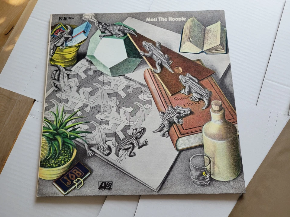 MOTT THE HOOPLE - Self Titled s/t 1970 GATEFOLD Hard Rock Glam LP Ian Hunter NM- - Image 2 of 4