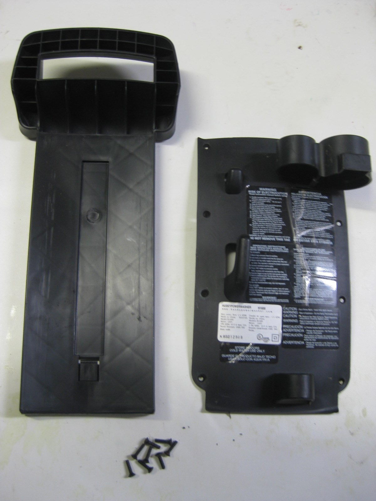 HUSKY H1600 PRESSURE WASHER Handle and Accessory Holder part 7000828