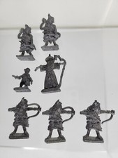 Vtg D D Ral Partha Cast PEWTER Fantasy Dungeons  Dragons Wizards Lot Of 7 Rare