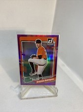 2023 Donruss Baseball Rated Prospect Base Holo Purple Foil #78 Grayson Rodriguez