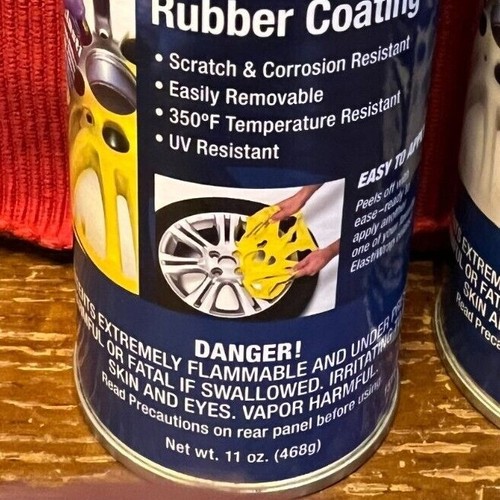 CLEARANCE *EASTWOOD Multi-Purpose Removable Rubber Coating Spray-On Wrap 11 oz - Picture 28 of 28
