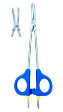 ADDLER LAPAROSCOPIC BI CLAMP FORCEPS OPEN VESSEL SEALER WITH BIPOLAR CABLE INST