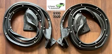 70-81 Camaro Firebird Door Weatherstrip Seals Gaskets Pair Soft Rubber SoffSeal