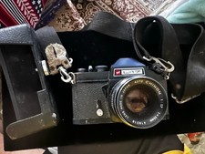 Vintage 1970s GAF L-17 35mm Camera with Chinon 55mm Lens Japan