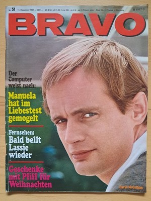 BRAVO Nr.51 vom 11.12.1967 Scott McKenzie, David McCallum, Manuela, Beatles....