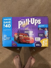 Huggies Pull-Ups - Cars Training Pants for Boys Size 4T-5T - 68 Ct