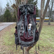 REI Venus Women’s 74L Backpack NWOT + Raincover Hiking Camping Travel