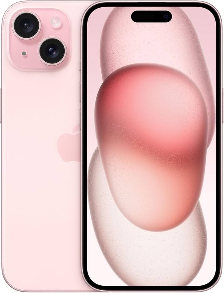Apple iPhone 15  -128GB-ROSA- GRADO A+ COME NUOVO -Garanzia 12 MESI