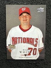 2008 Upper Deck BILL WHITE #350 Rookie Card (Buy 10 get 10 Free)