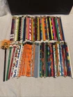 Vintage Pencil Lot 80pc USA No2 Garfield Coca Cola Trolls 70s 80s 90s Halloween
