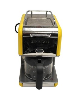 KENWOOD KMix CM020 1200W 0.75L Electric Coffee Machine In Yellow C74