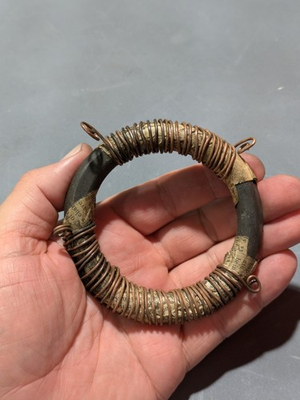 #ad 1830s Michael Faraday Induction Ring Replica 19th Century Physics Antique Style $160.00