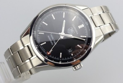 TAG HEUER Carrera Calibre 7 Twin-Time Automatic - WV2115-0
