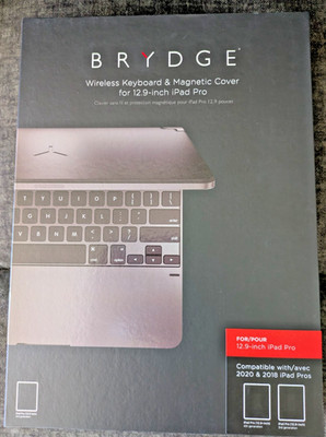 Brydge Wireless Keyboard & Magnetic Cover for 12.9-inch iPad Pro (3rd Gen, 2018)