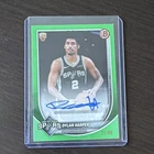 Topps Dylan Harper San Antonio Spurs Green Rookie Autograph Card 21/99