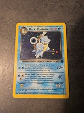 Pokemon Team Rocket Dunkles Turtok/Dark Blastoise Holo 3/82 Englisch