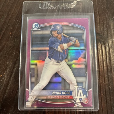 2025 Bowman - Prospects Zyhir Hope #BP-2 Fuchsia /199 (RC)