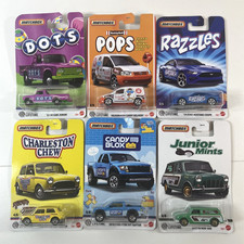 2025 MATCHBOX CANDY SERIES COMPLETE SET OF 6 NEW 1:64