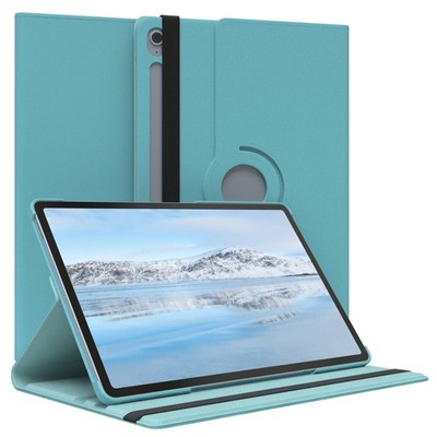 Schutzhülle für Samsung Galaxy Tab S10 FE Plus 360° Grad Case Kunstleder Blau