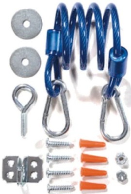 Dormont RDC48 4 Ft Coiled Restraining Device for Castered Appliances
