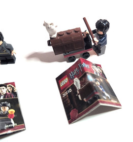 LEGO HARRY POTTER 30110 + 30111 MINI / SMALL SET LOT w/ MINIFIGURES & MANUALS