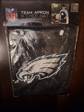 Philadelphia Eagles Official NFL Team Apron and Chef Hat -SEALED