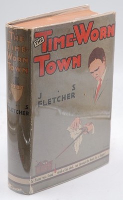 The Time-Worn Town - J.S. Fletcher Grosset & Dunlap hardcover Book