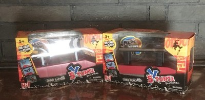 X-Stuntz Skate Park - 2 Stück - Trick Bench Set + Grind Rail Set - OVP -