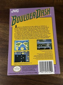 Boulder Dash Nintendo NES Completo CIB Ottime condizioni!