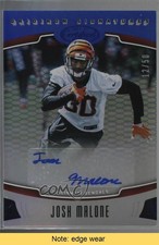 2017 Certified Gridiron Signatures Mirror Blue 12/50 Josh Malone Auto READ 9g9