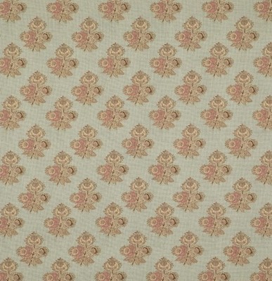 GP & J BAKER GARDINENSTOFF 'POPPY PAISLEY - AQUA' 3,6 METER COROMANDEL SMALL