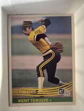 KENT TEKULVE 1984 DONRUSS #410 FREE SHIPPING 