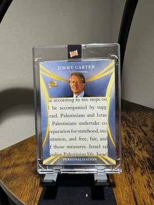 2 2025 POTP Personalization Edition Jimmy Carter Relic #/1000 (2 Cards)