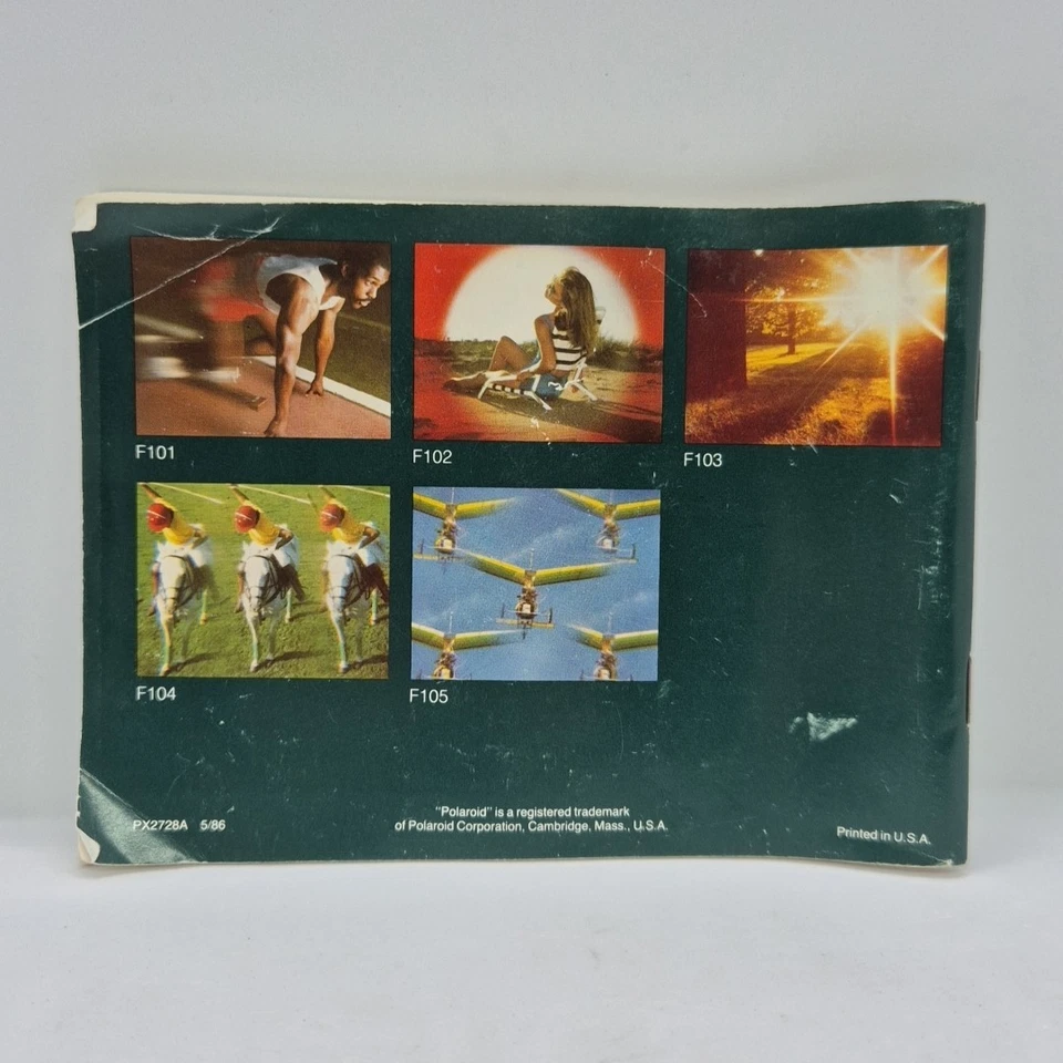 Polaroid Spectra System Special Effects Filter Set With Manual F101 - F106 - Image 4 of 4