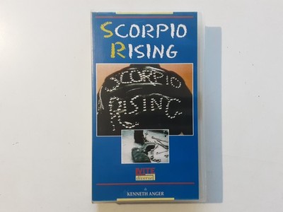 SCORPIO RISING - KENNETH ANGER  - BMG VM18  Videocassetta  VHS