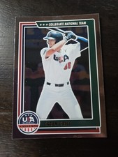 2022 Panini USA Stars & Stripes Silver Foil Caden Grice #13. D3