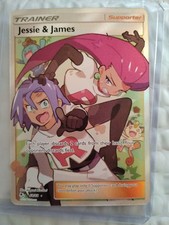 Pokémon TCG Jessie & James Hidden Fates Holo Full Art Ultra Rare