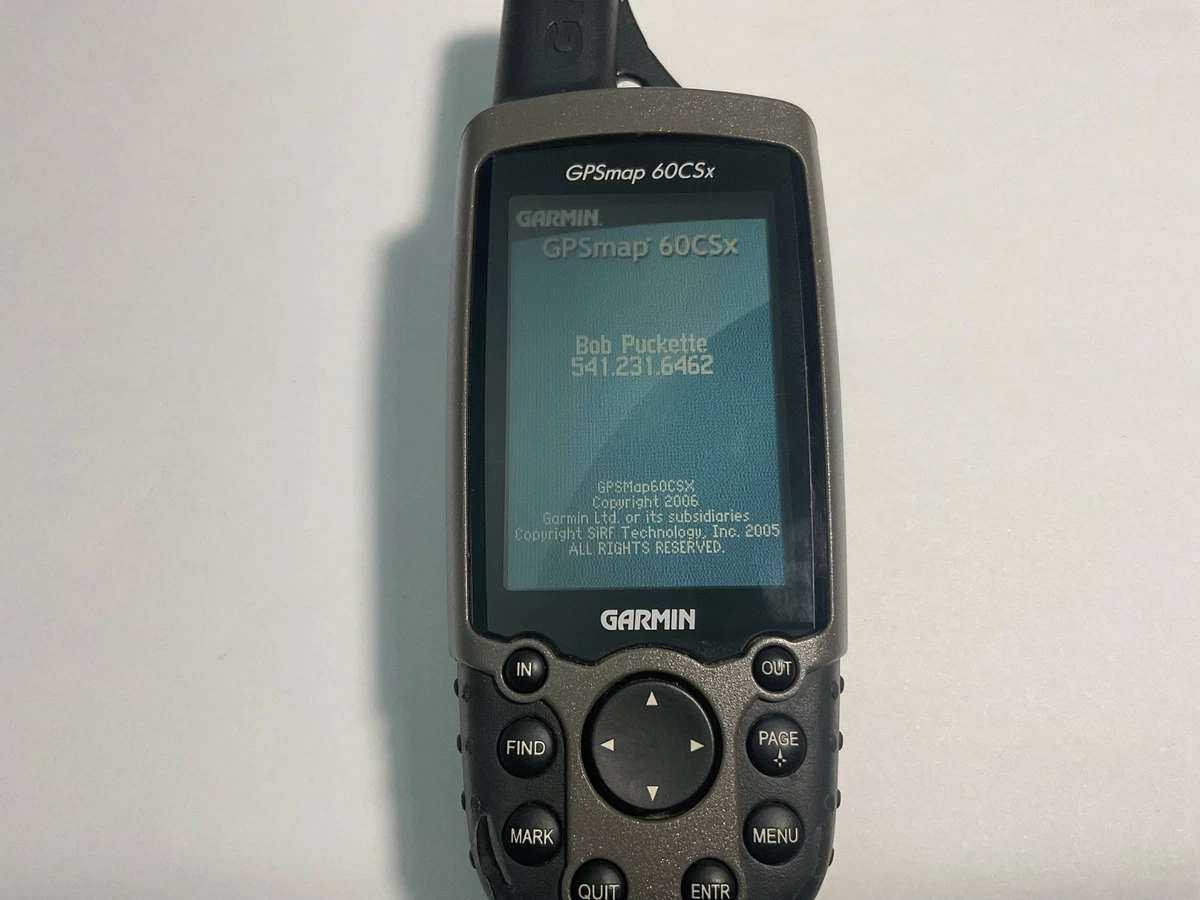 Garmin GPSMAP 60CSx Handheld/Outdoor Car GPS Units for sale | eBay
