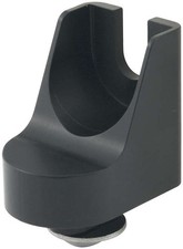 ALLSTAR PERFORMANCE Fits Ford Throttle Cable Bracket, Black Anodized Aluminum