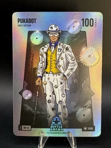 Bo Jackson Battle Arena Alpha Update Pukadot Battle Foil Silver Puka Nakua