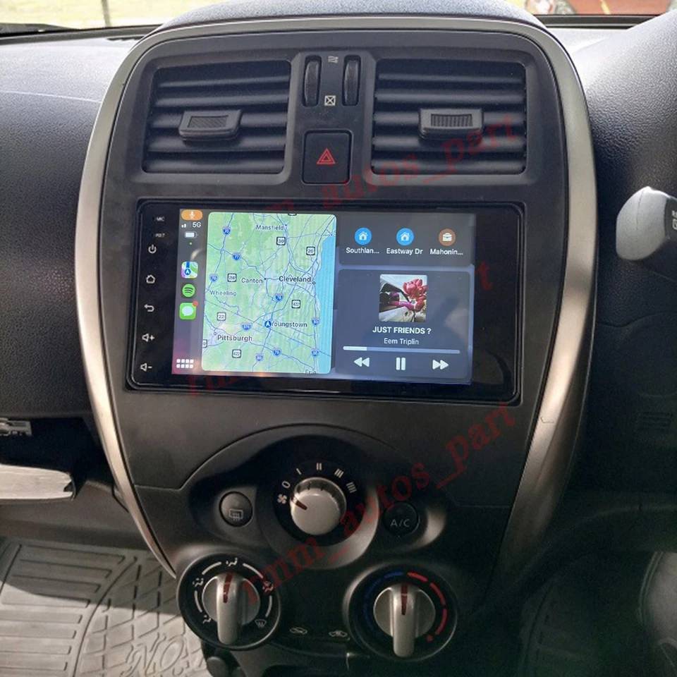 For Nissan Micra 2015-2017 Carplay Android 14 Car Stereo Radio GPS NAVI WiFi Foto 4 de 4