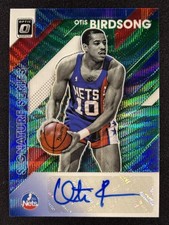 2019-20 Donruss Optic #SS-OBS Otis Birdsong Signature Series Green Wave Auto