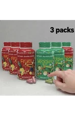 270 Fruits and 270 Veggies Whole Food Supplement with Superfood pack of 3 each